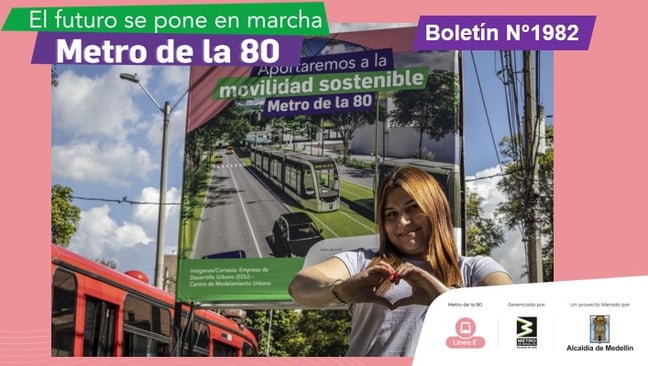 Metro de la 80 realizará feria de emprendimiento en Guayabal
