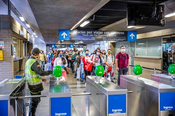 El Metro de Medellín implementará una acción de regulación en los torniquetes de las estaciones San Javier e Itagüí desde este jueves 2 de julio