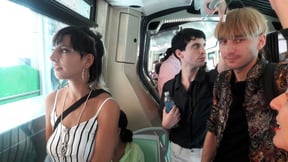 TRES CÍBORGS SE PASEARÁN POR LOS VAGONES DEL METRO