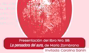 La pensadora del aura es el título 98 de la colección Palabras Rodantes que se presentará mañana miércoles