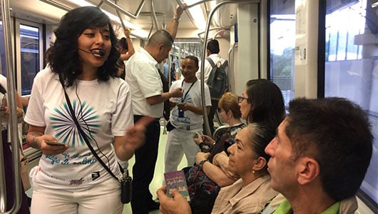 Con diversas actividades en el Sistema, el Metro está invitando a los viajeros a elegir la calma en todo momento