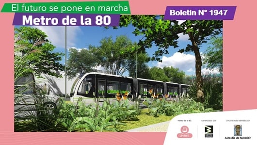El Metro de la 80 vive la Navidad junto a sus futuros vecinos