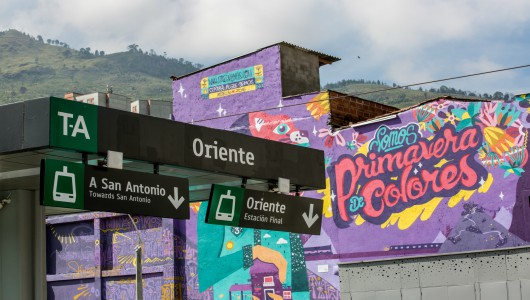 EN LA ESTACIÓN ORIENTE DEL TRANVÍA DE AYACUCHO SE PODRÁN VER PELÍCULAS AL AIRE LIBRE CADA MES