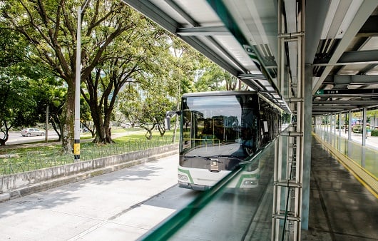 La línea 1 de buses cumple hoy 9 años de operación comercial