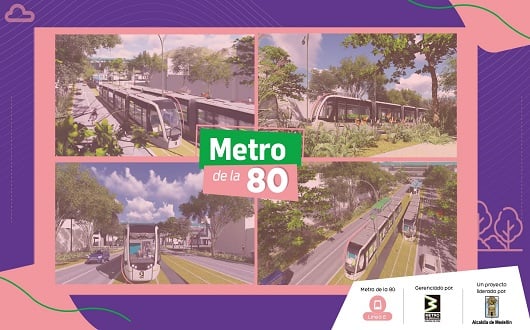 El Metro de la 80 alcanza otro hito: está listo el borrador de condiciones para ofertar en la licitación del proyecto