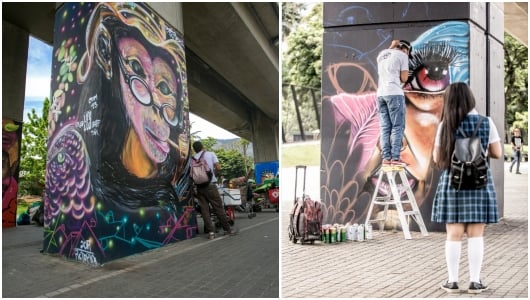 ESTE SÁBADO SE REALIZARÁ GRAN ENCUENTRO DE ARTISTAS DEL GRAFITI EN INMEDIACIONES DE LA ESTACIÓN ESTADIO