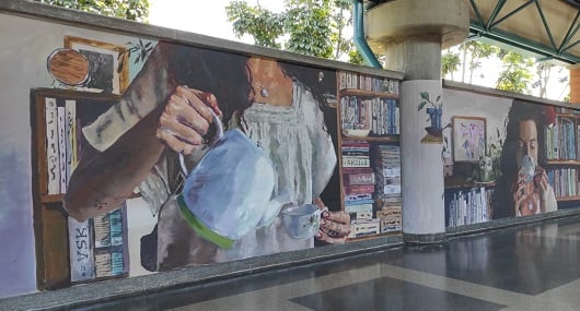 Con dos murales, un conversatorio y una campaña pedagógica, el Metro de Medellín se suma a la conmemoración del Día Internacional de la No Violencia contra las Mujeres