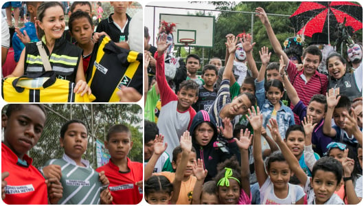 El fútbol congrega a los Amigos Metro en La Paralela