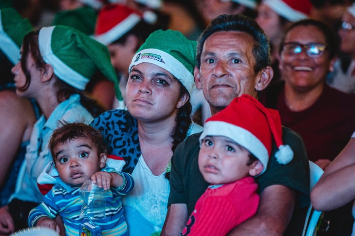 Nuestra Navidad reunió a las familias