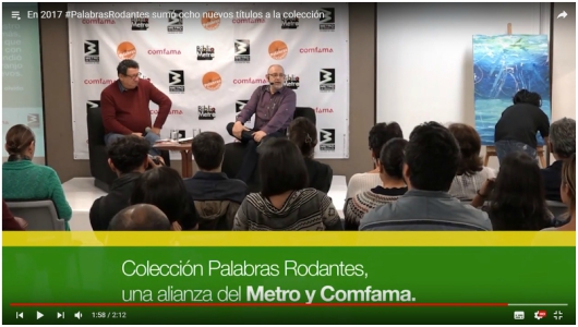 En 2017 #PalabrasRodantes sumó ocho nuevos títulos a la colección