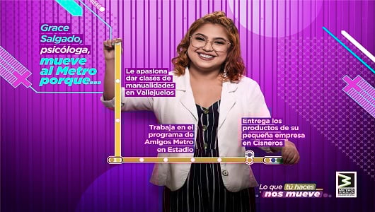El millón quinientos mil pasajeros diarios del sistema hacen que el Metro se mueva