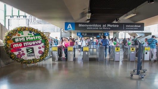 El Metro de Medellín extenderá su horario durante la Feria de las Flores