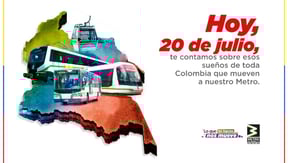 Nuestro Metro se mueve con sueños de toda Colombia