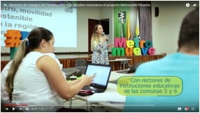 Rectores de colegios de Castilla y Doce de Octubre conocieron el proyecto Metrocable Picacho