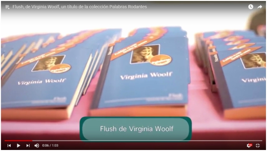 Flush, de Virginia Woolf, un título de la colección Palabras Rodantes